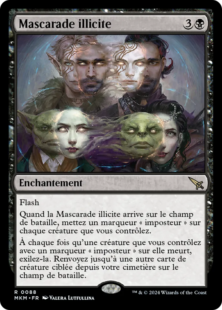 Mascarade illicite — Murders at Karlov Manor — Magic: The Gathering