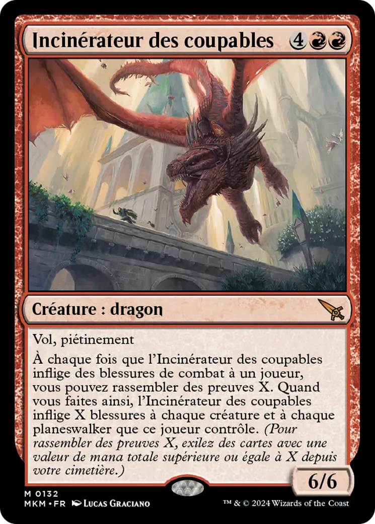 Incinérateur des coupables — Murders at Karlov Manor — Magic: The Gathering