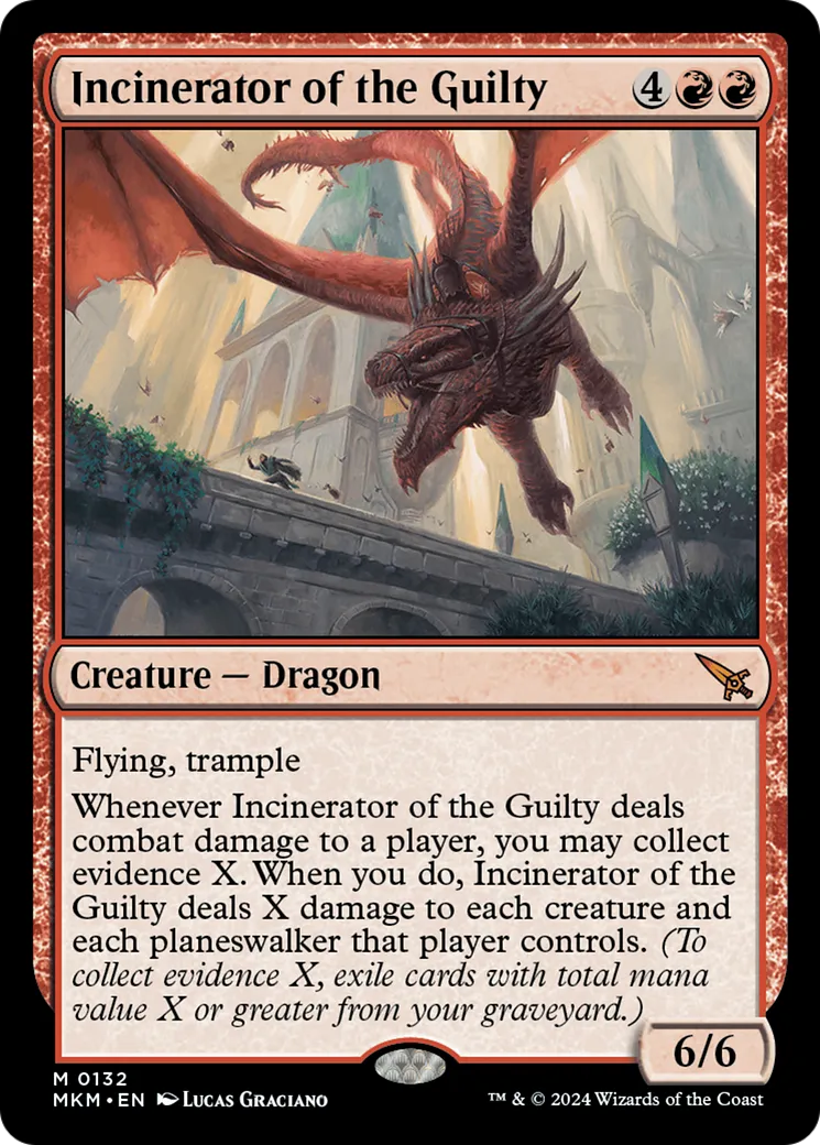 Incinerator of the Guilty — Murders at Karlov Manor — Magic: The Gathering