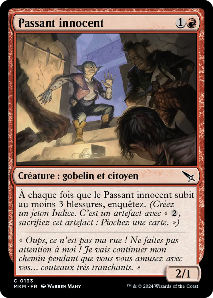 Passant innocent — Murders at Karlov Manor — Magic: The Gathering