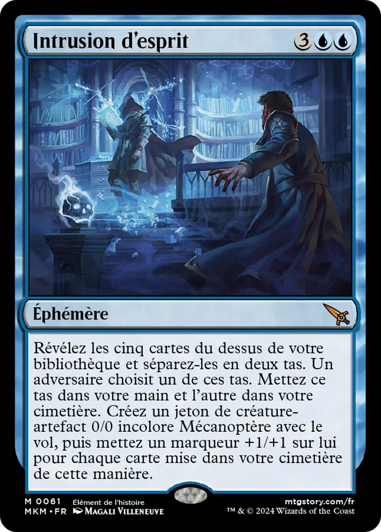 Intrusion d'esprit — Murders at Karlov Manor — Magic: The Gathering