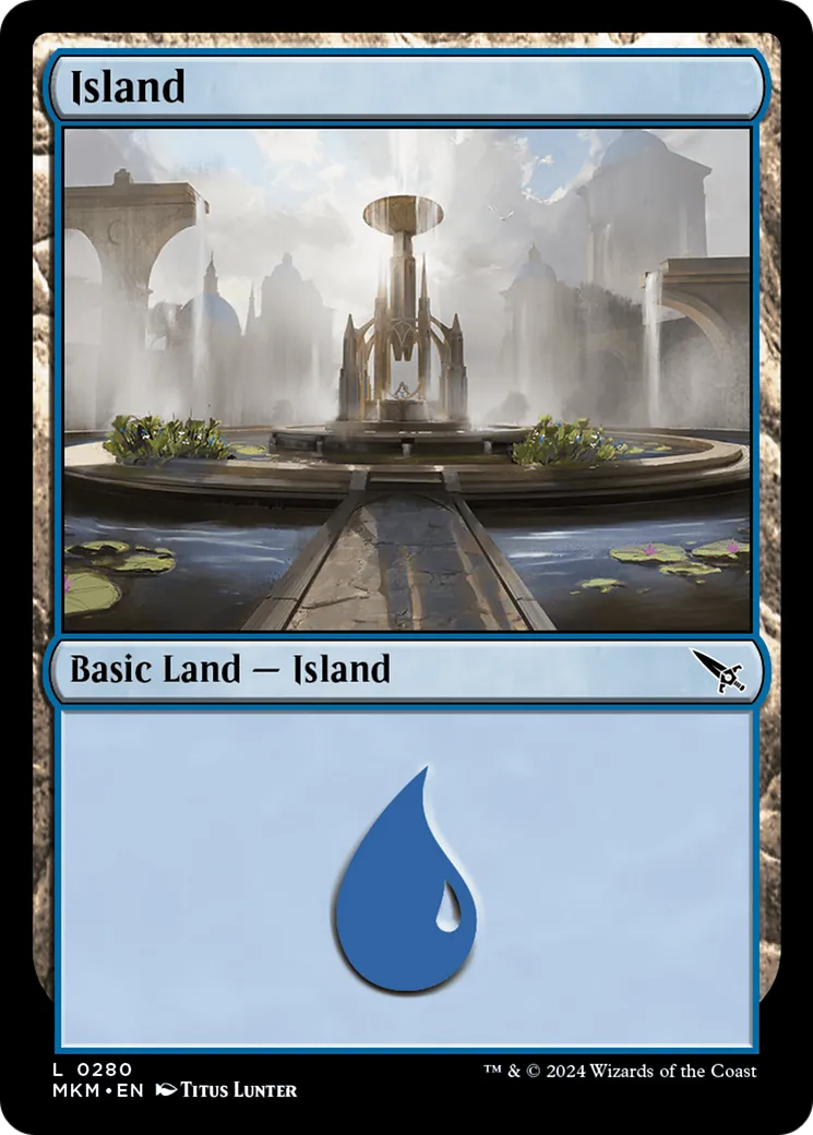 Island — Murders at Karlov Manor — Magic: The Gathering
