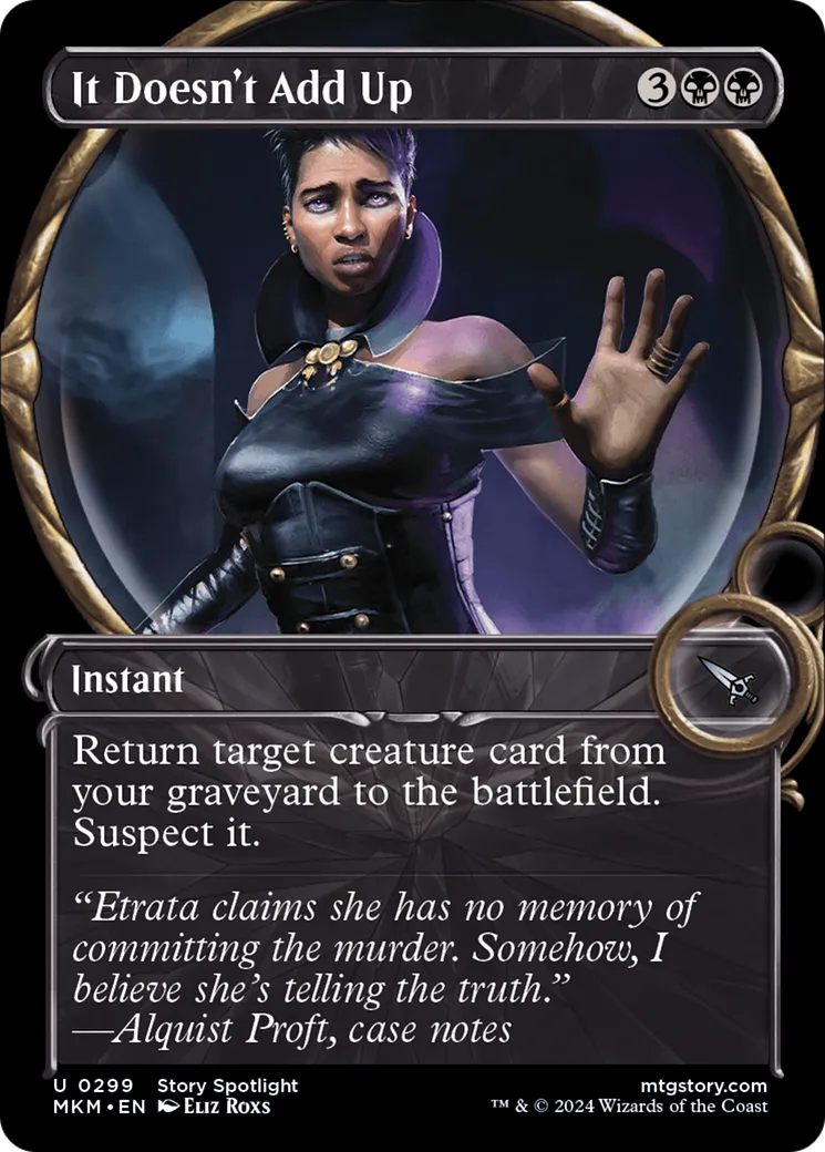 It Doesn't Add Up — Murders at Karlov Manor — Magic: The Gathering