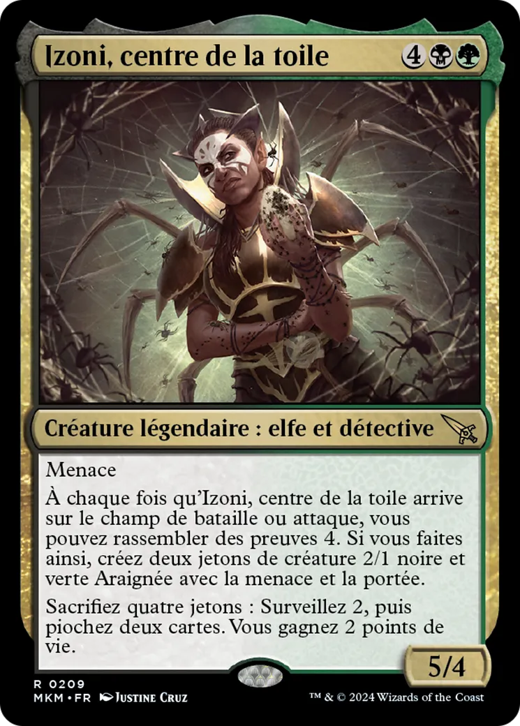 Izoni, centre de la toile — Murders at Karlov Manor — Magic: The Gathering