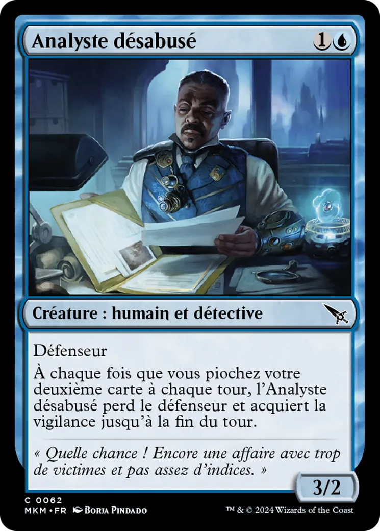 Analyste désabusé — Murders at Karlov Manor — Magic: The Gathering