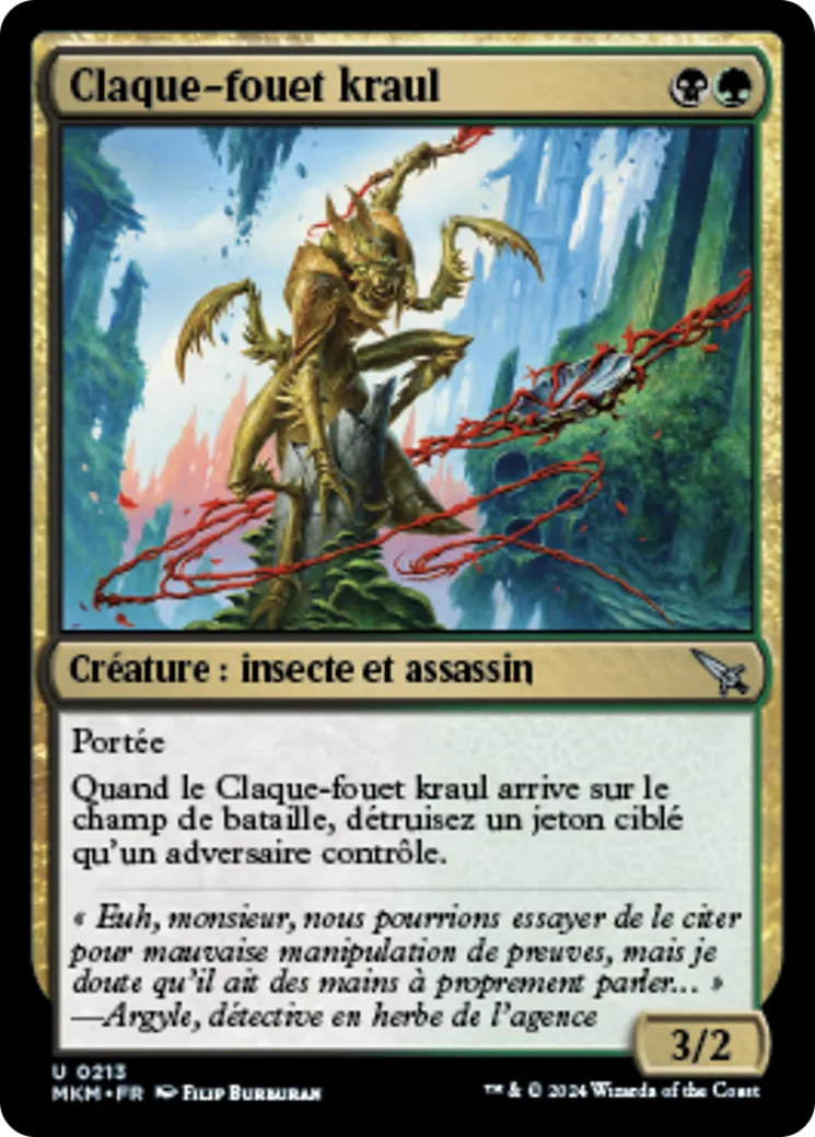 Claque-fouet kraul — Murders at Karlov Manor — Magic: The Gathering