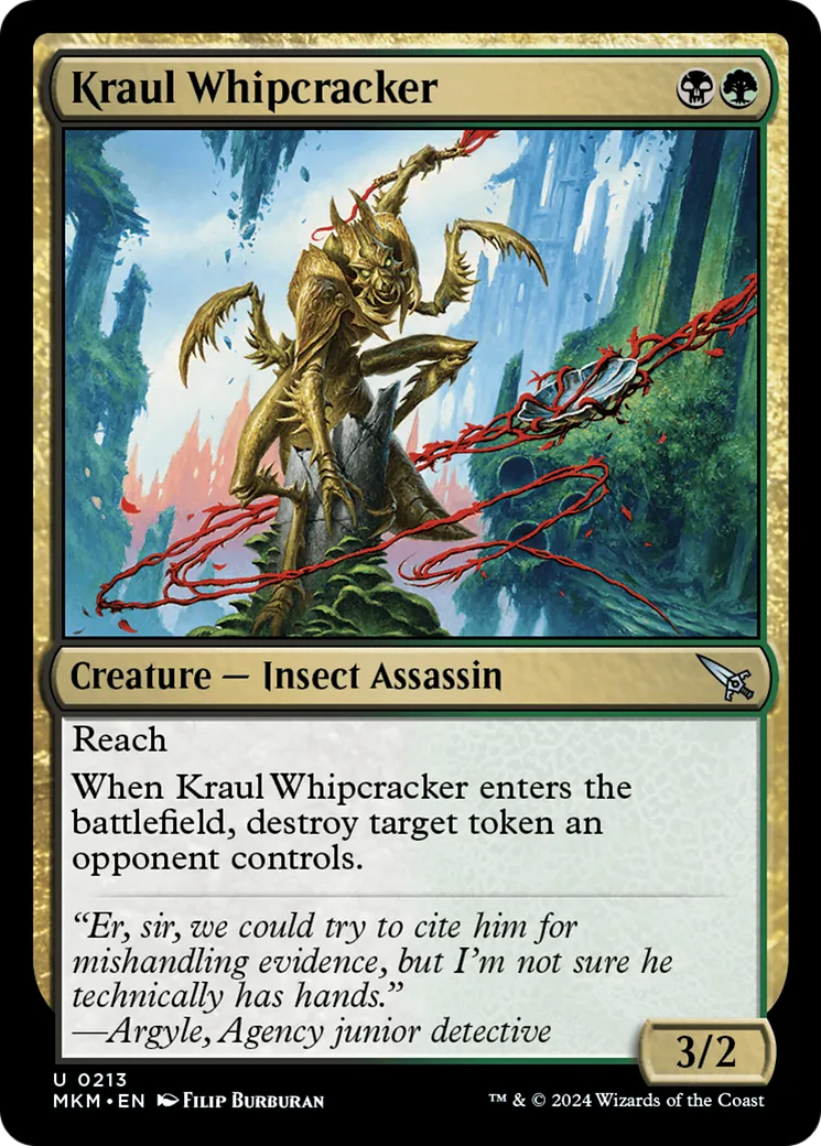 Kraul Whipcracker — Murders at Karlov Manor — Magic: The Gathering