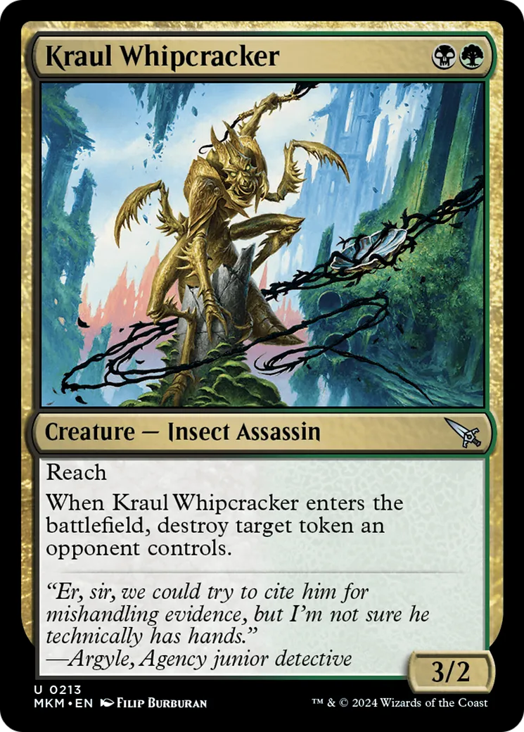 Kraul Whipcracker — Murders at Karlov Manor — Magic: The Gathering