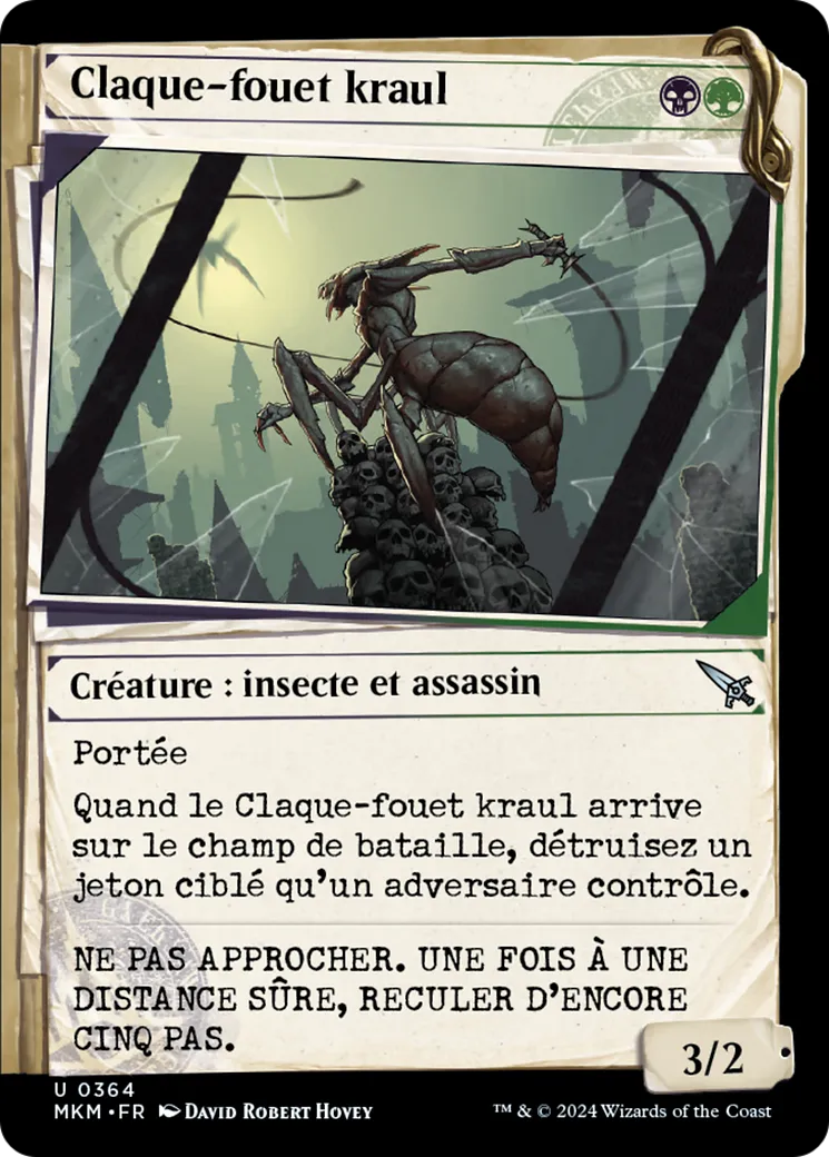 Claque-fouet kraul — Murders at Karlov Manor — Magic: The Gathering