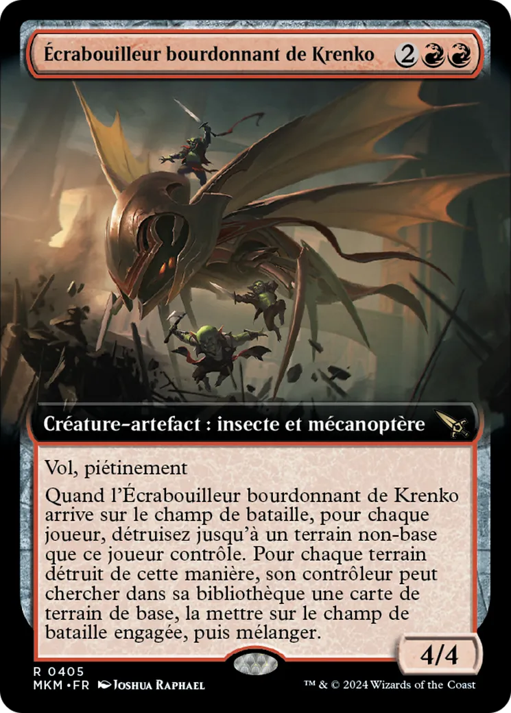 Écrabouilleur bourdonnant de Krenko — Murders at Karlov Manor — Magic: The Gathering