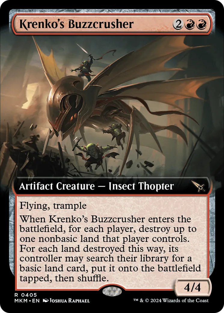 Écrabouilleur bourdonnant de Krenko — Murders at Karlov Manor — Magic: The Gathering