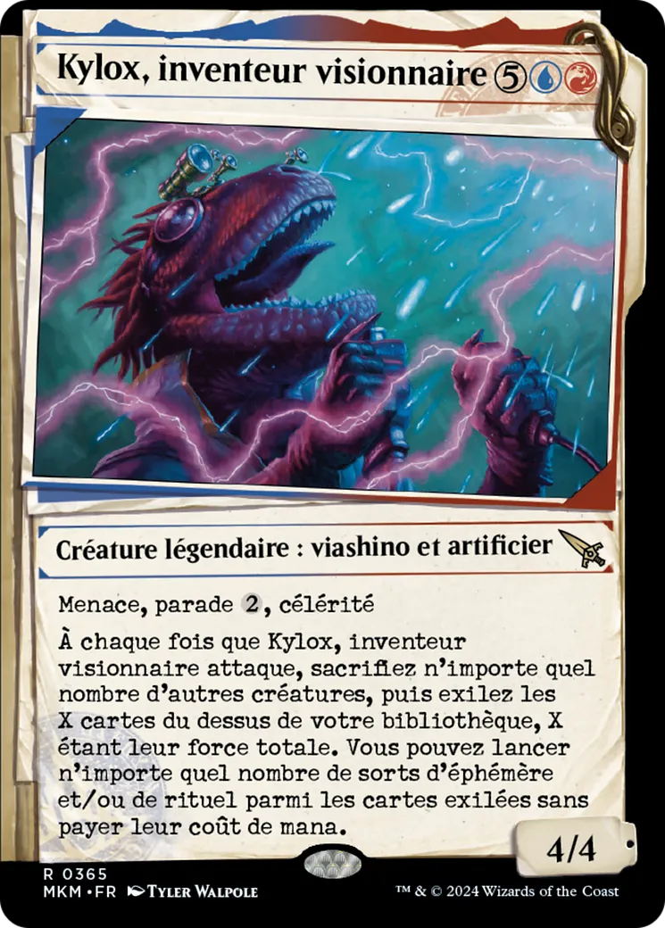 Kylox, inventeur visionnaire — Murders at Karlov Manor — Magic: The Gathering