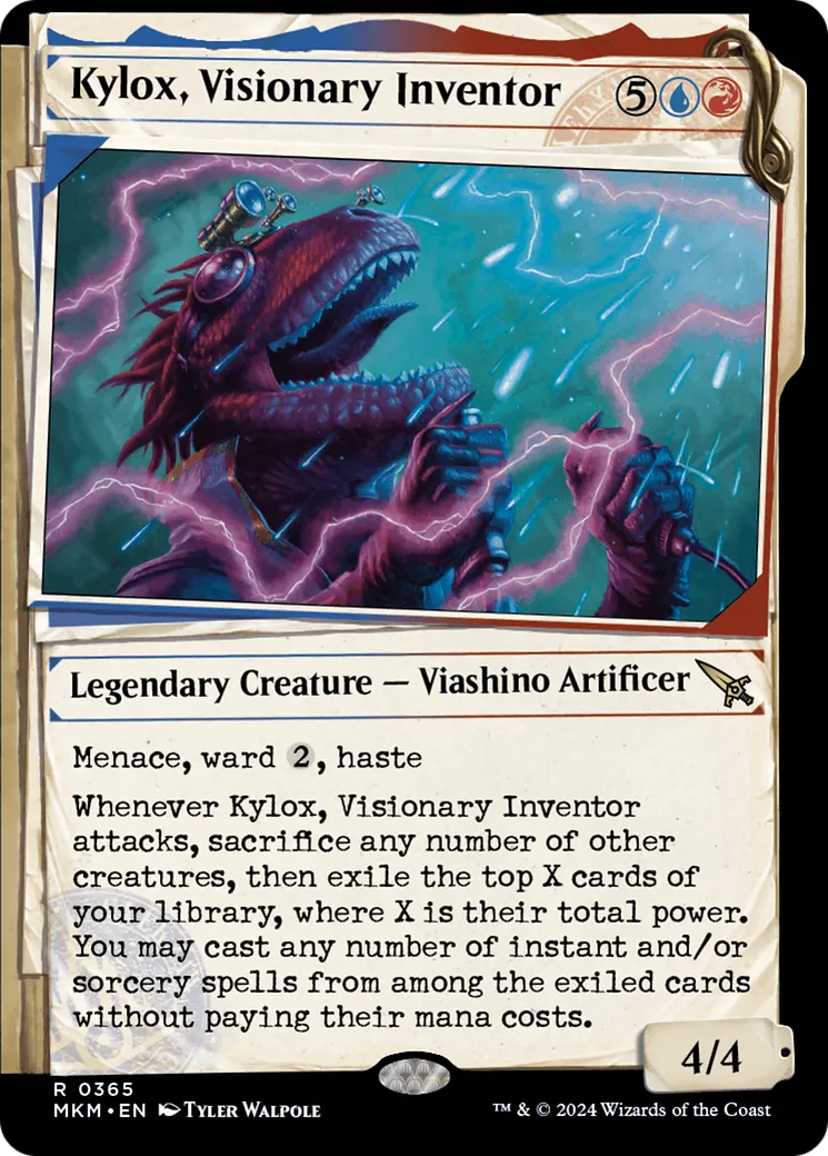 Kylox, Visionary Inventor — Murders at Karlov Manor — Magic: The Gathering