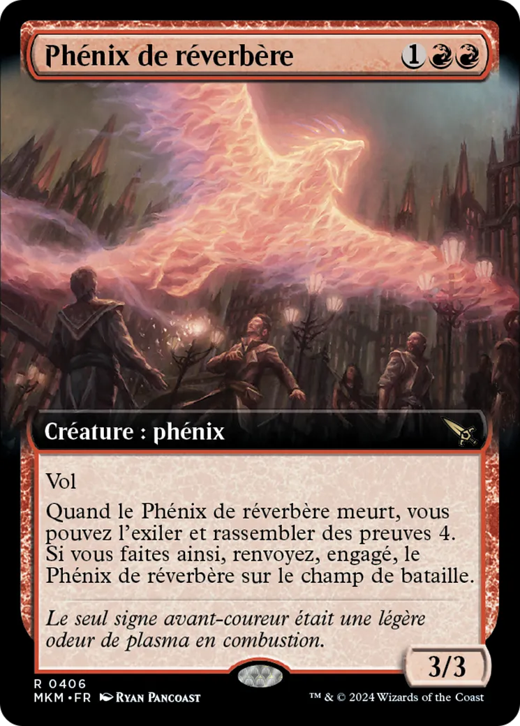 Phénix de réverbère — Murders at Karlov Manor — Magic: The Gathering
