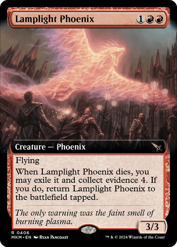 Lamplight Phoenix — Murders at Karlov Manor — Magic: The Gathering