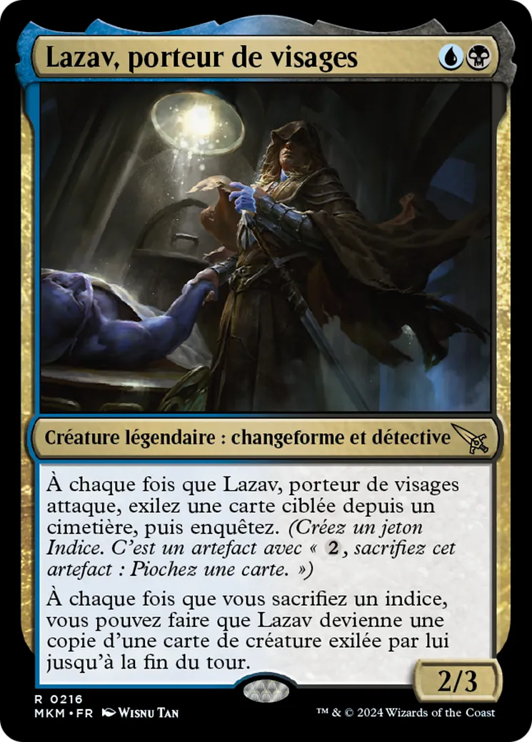 Lazav, porteur de visages — Murders at Karlov Manor — Magic: The Gathering