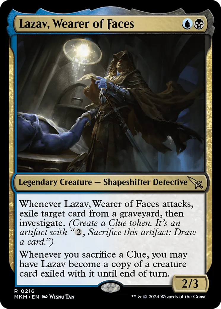 Lazav, porteur de visages — Murders at Karlov Manor — Magic: The Gathering