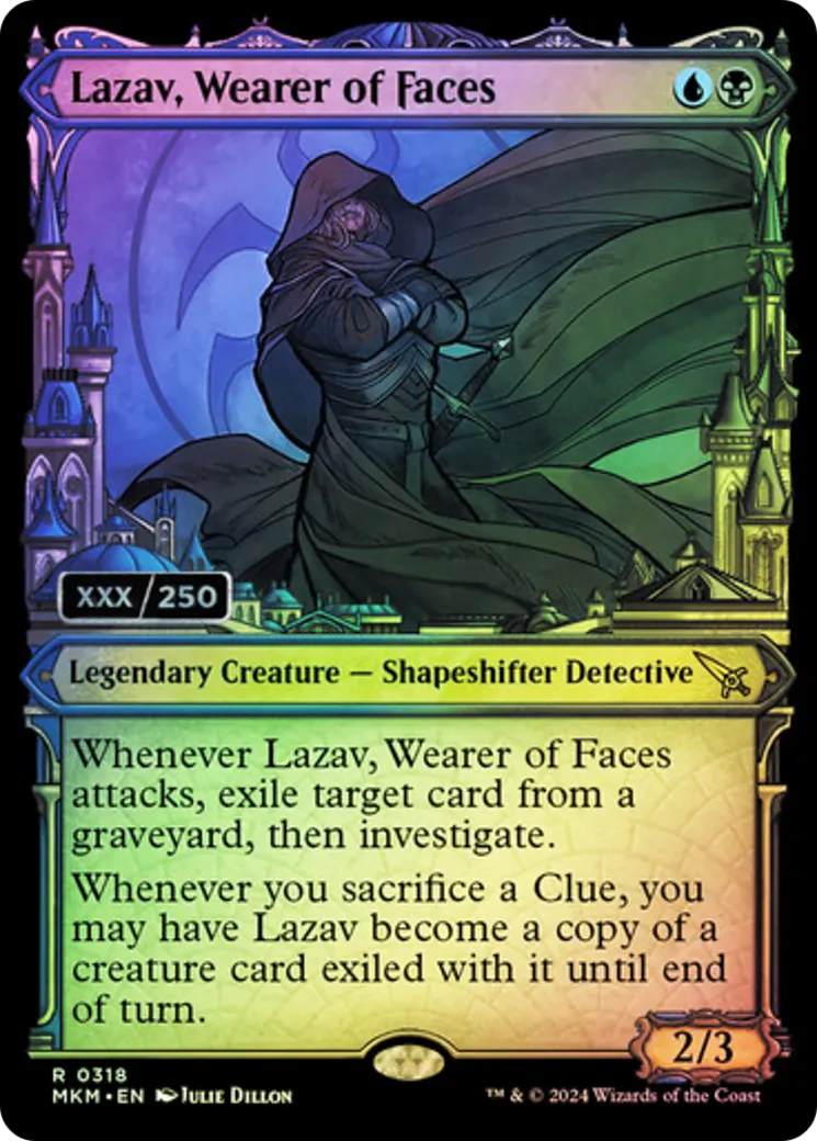 Lazav, Wearer of Faces — Murders at Karlov Manor — Magic: The Gathering