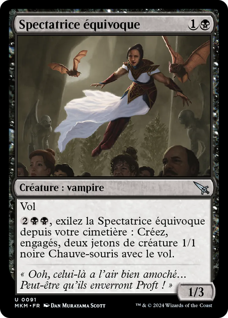 Spectatrice équivoque — Murders at Karlov Manor — Magic: The Gathering