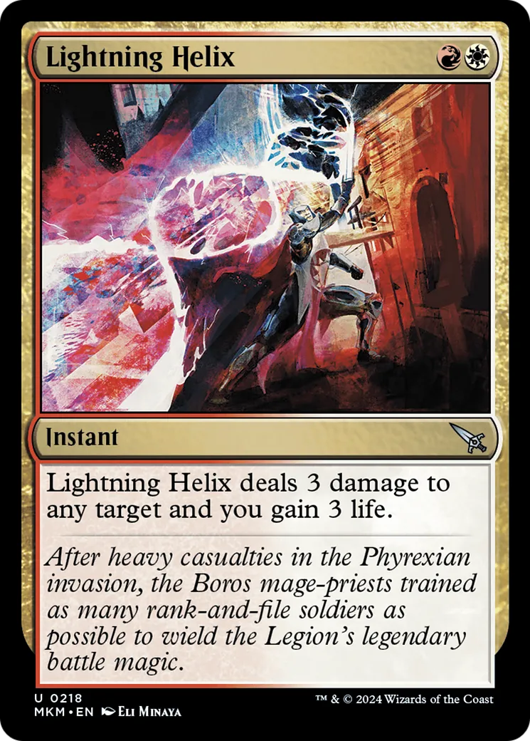 Hélice d'éclairs — Murders at Karlov Manor — Magic: The Gathering