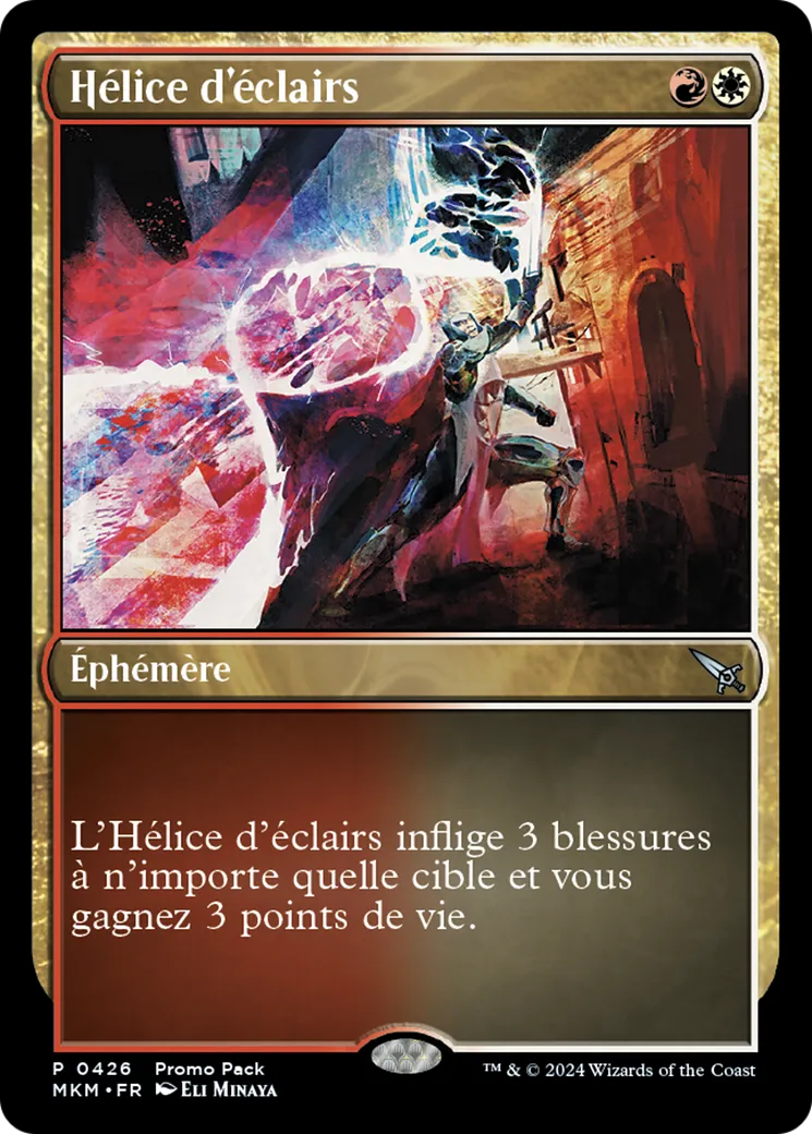 Hélice d'éclairs — Murders at Karlov Manor — Magic: The Gathering