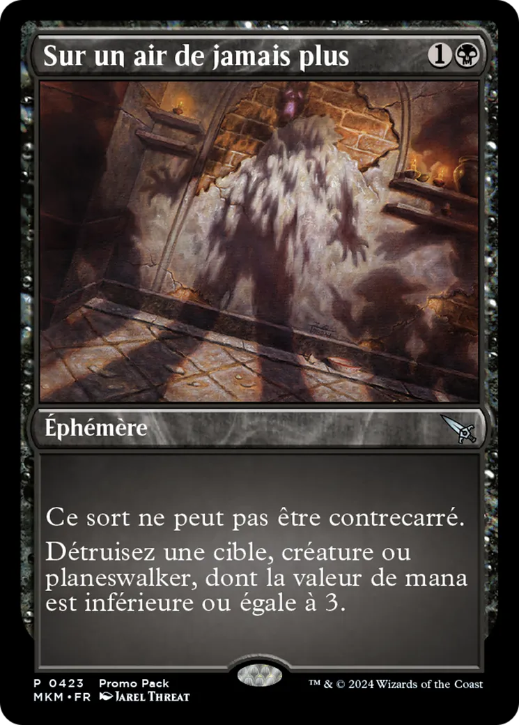 Sur un air de jamais plus — Murders at Karlov Manor — Magic: The Gathering