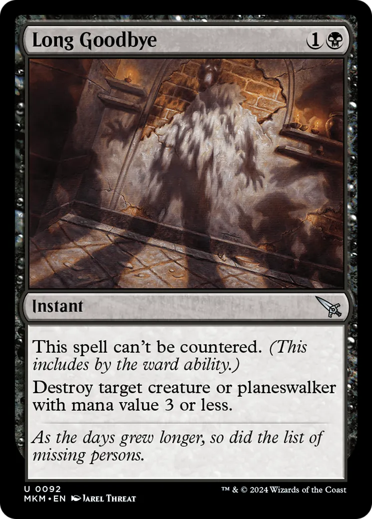 Long Goodbye — Murders at Karlov Manor — Magic: The Gathering