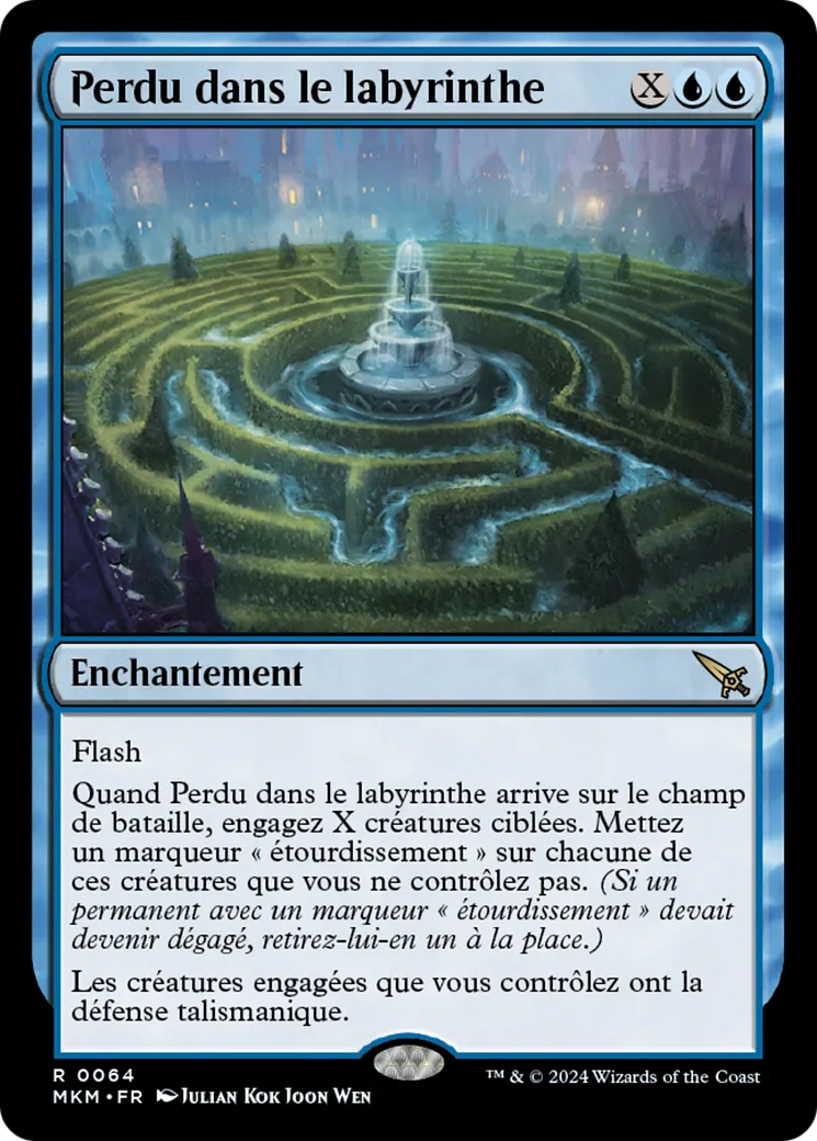 Perdu dans le labyrinthe — Murders at Karlov Manor — Magic: The Gathering