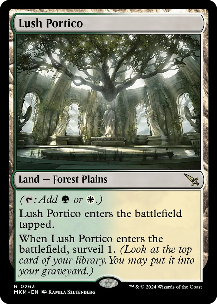 Lush Portico — Murders at Karlov Manor — Magic: The Gathering