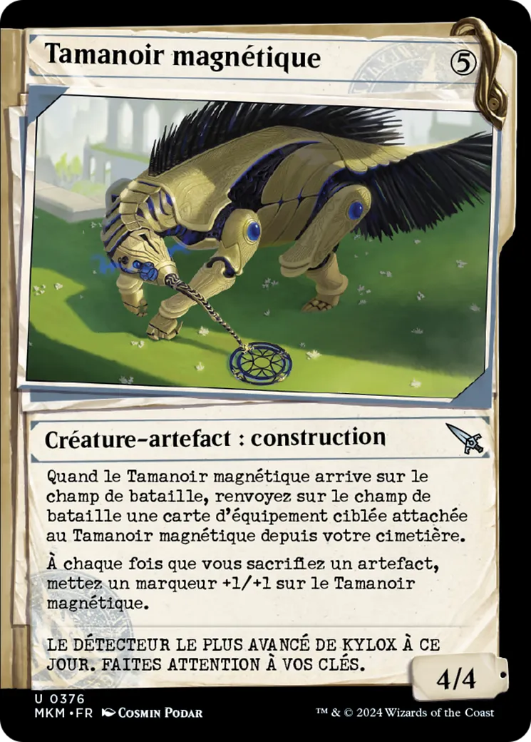 Tamanoir magnétique — Murders at Karlov Manor — Magic: The Gathering