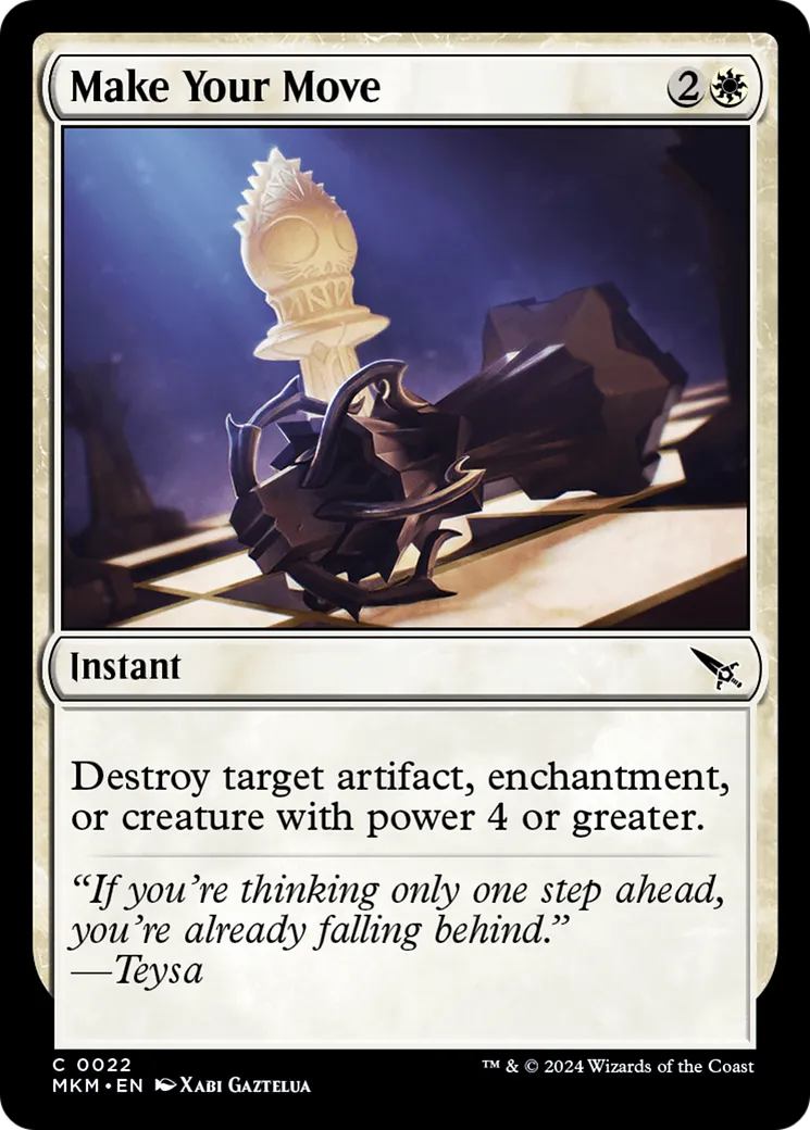 À vous de jouer — Murders at Karlov Manor — Magic: The Gathering