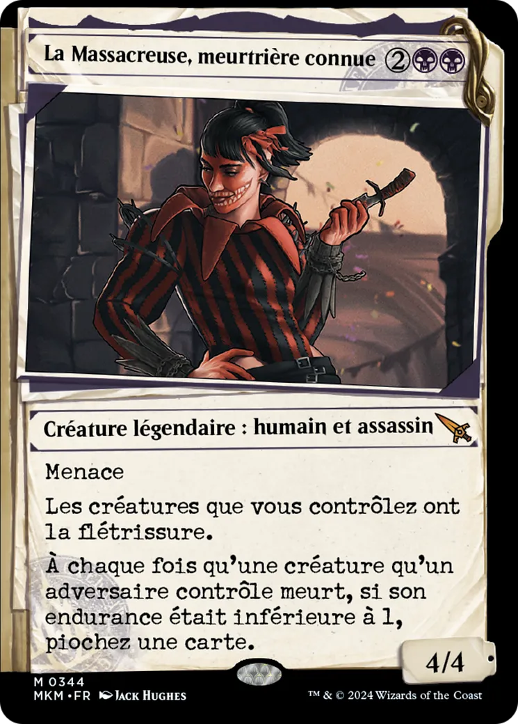 La Massacreuse, meurtrière connue — Murders at Karlov Manor — Magic: The Gathering