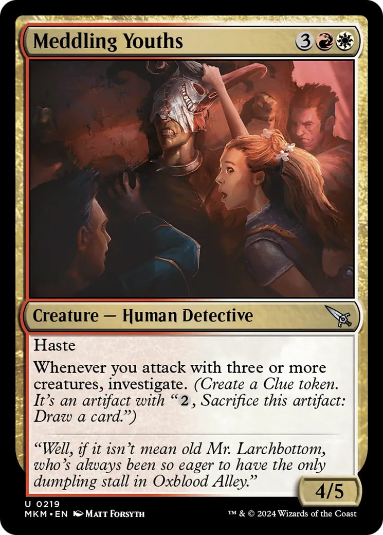 Jeunes fouineurs — Murders at Karlov Manor — Magic: The Gathering