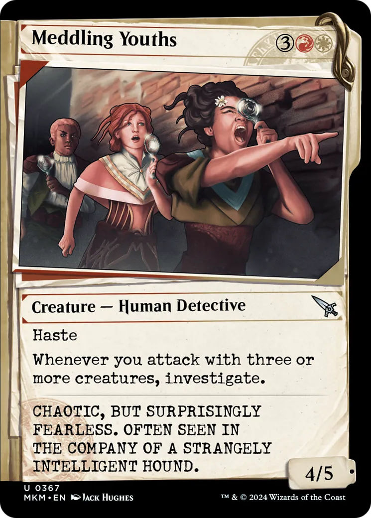 Meddling Youths — Murders at Karlov Manor — Magic: The Gathering