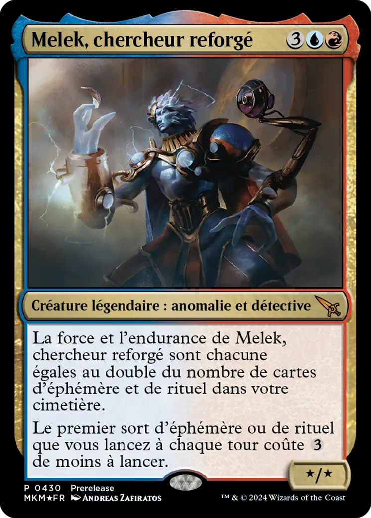 Melek, chercheur reforgé — Murders at Karlov Manor — Magic: The Gathering