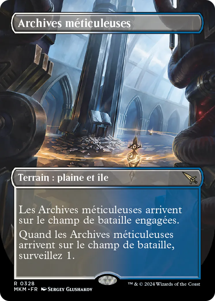 Archives méticuleuses — Murders at Karlov Manor — Magic: The Gathering