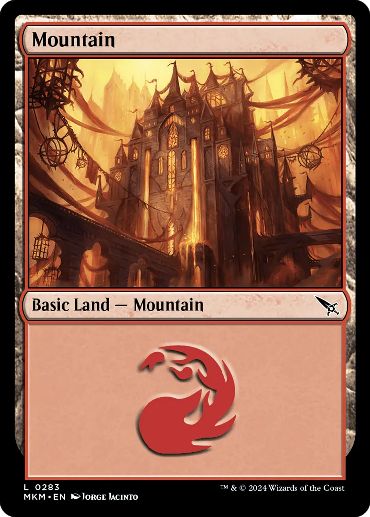 Mountain — Murders at Karlov Manor — Magic: The Gathering