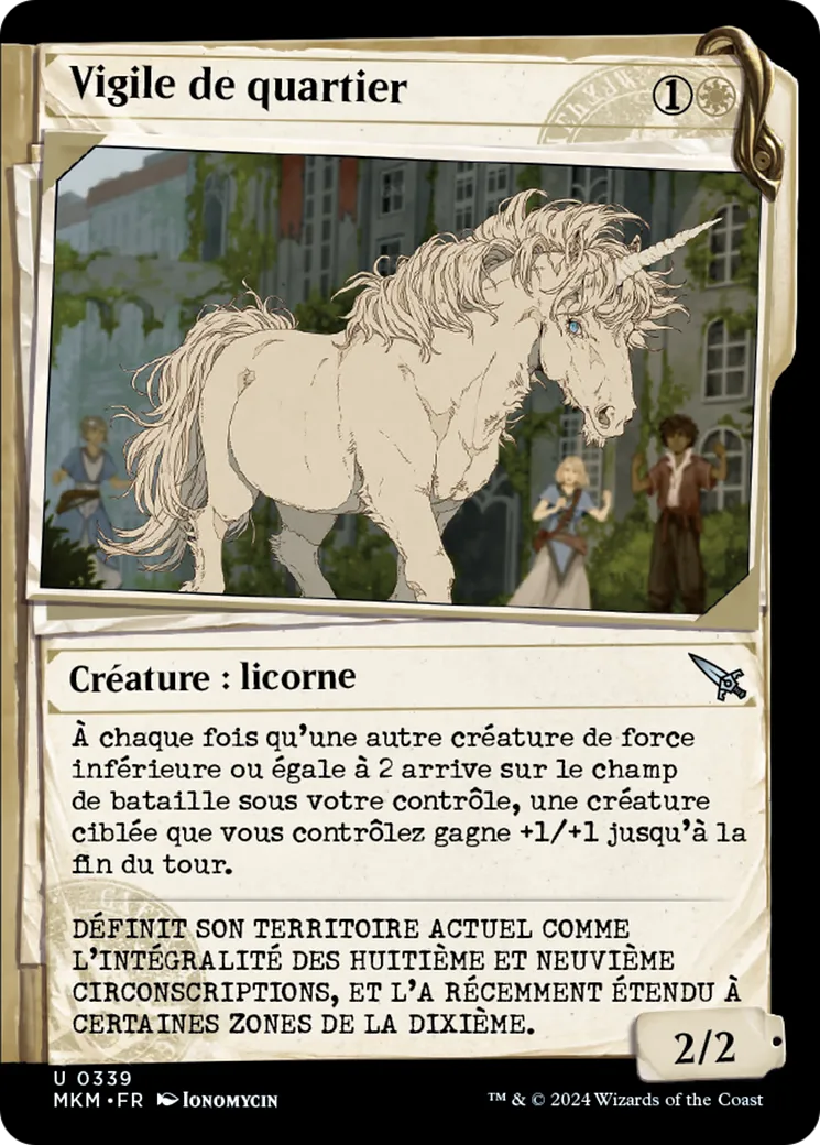 Vigile de quartier — Murders at Karlov Manor — Magic: The Gathering
