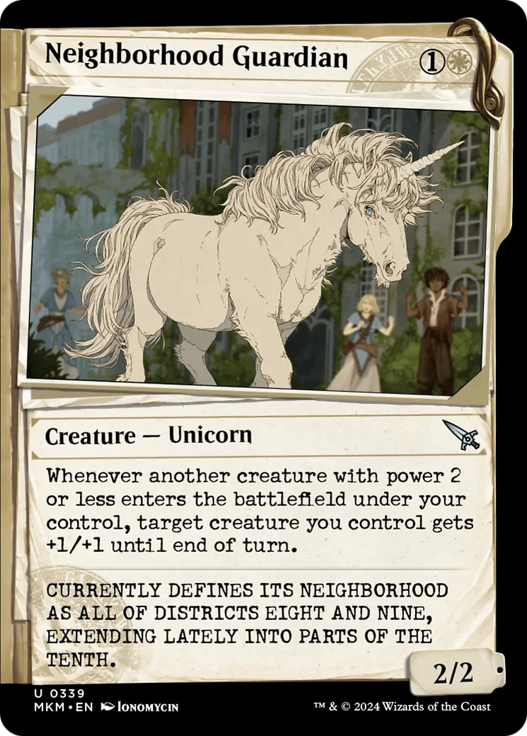 Neighborhood Guardian — Murders at Karlov Manor — Magic: The Gathering