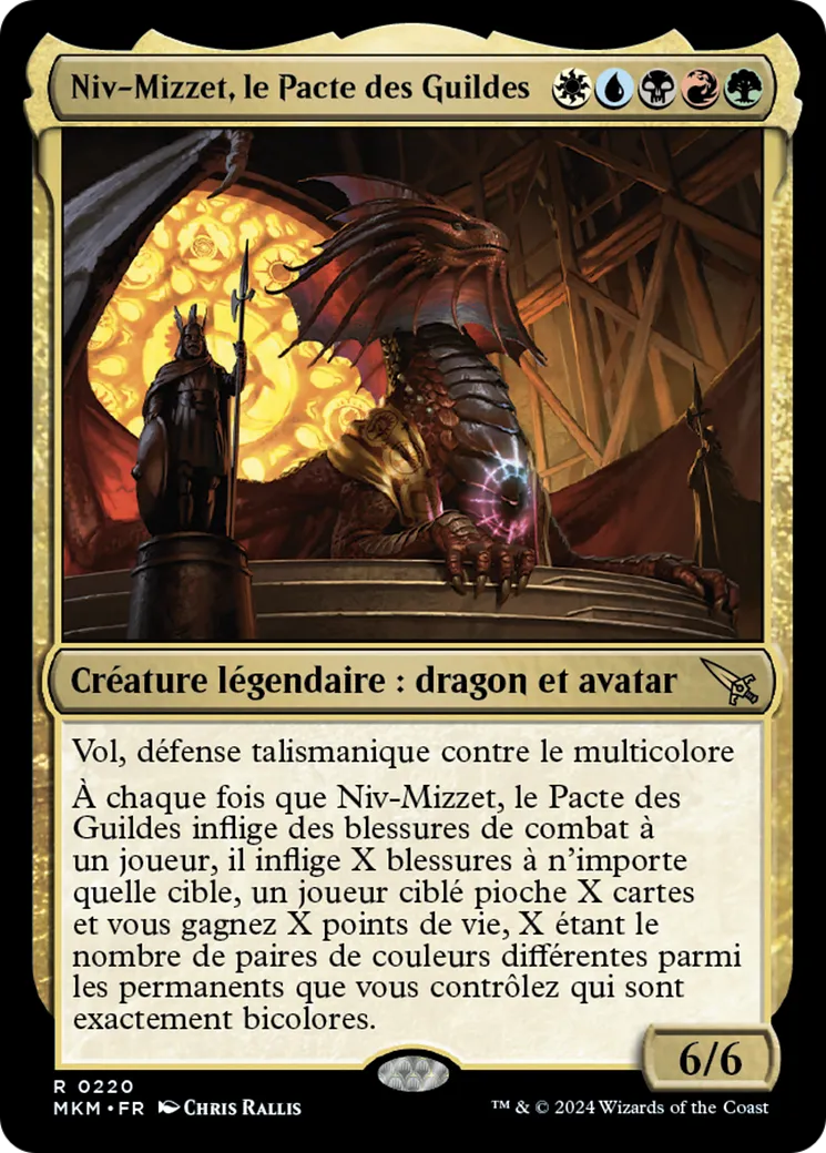 Niv-Mizzet, le Pacte des Guildes — Murders at Karlov Manor — Magic: The Gathering