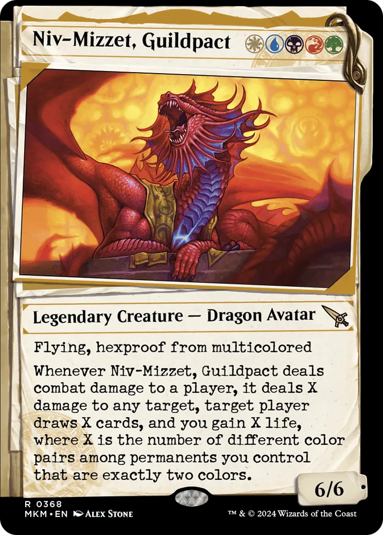 Niv-Mizzet, Guildpact — Murders at Karlov Manor — Magic: The Gathering