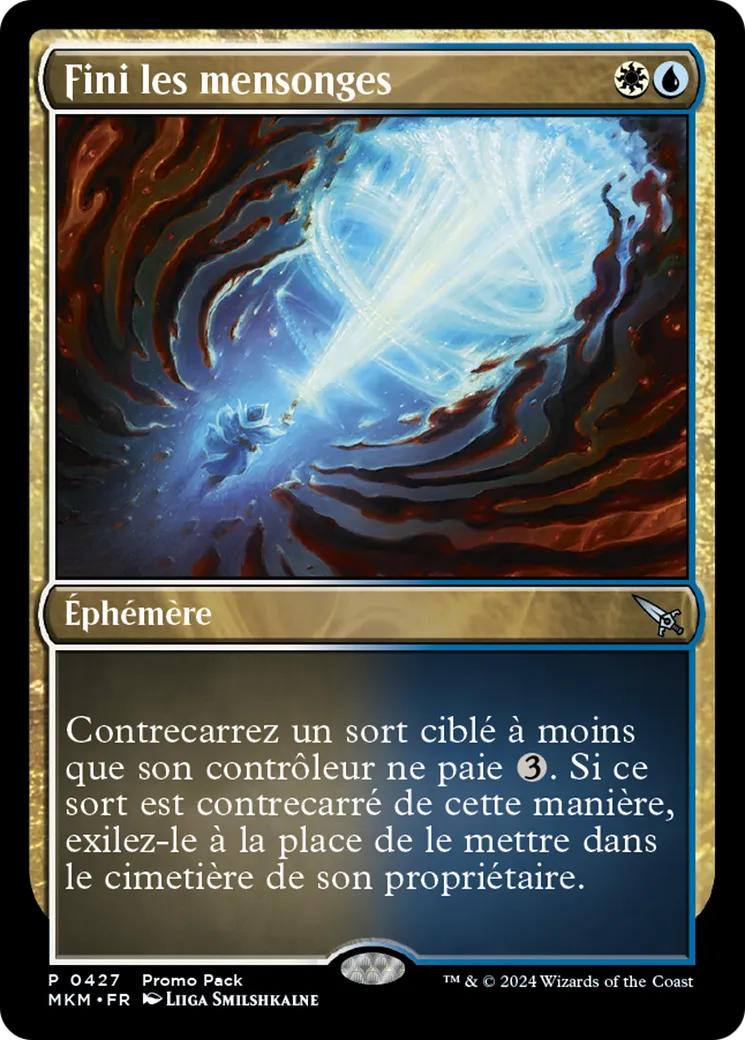 Fini les mensonges — Murders at Karlov Manor — Magic: The Gathering