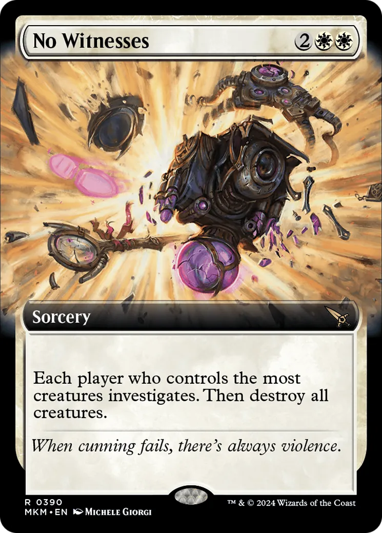 No Witnesses — Murders at Karlov Manor — Magic: The Gathering