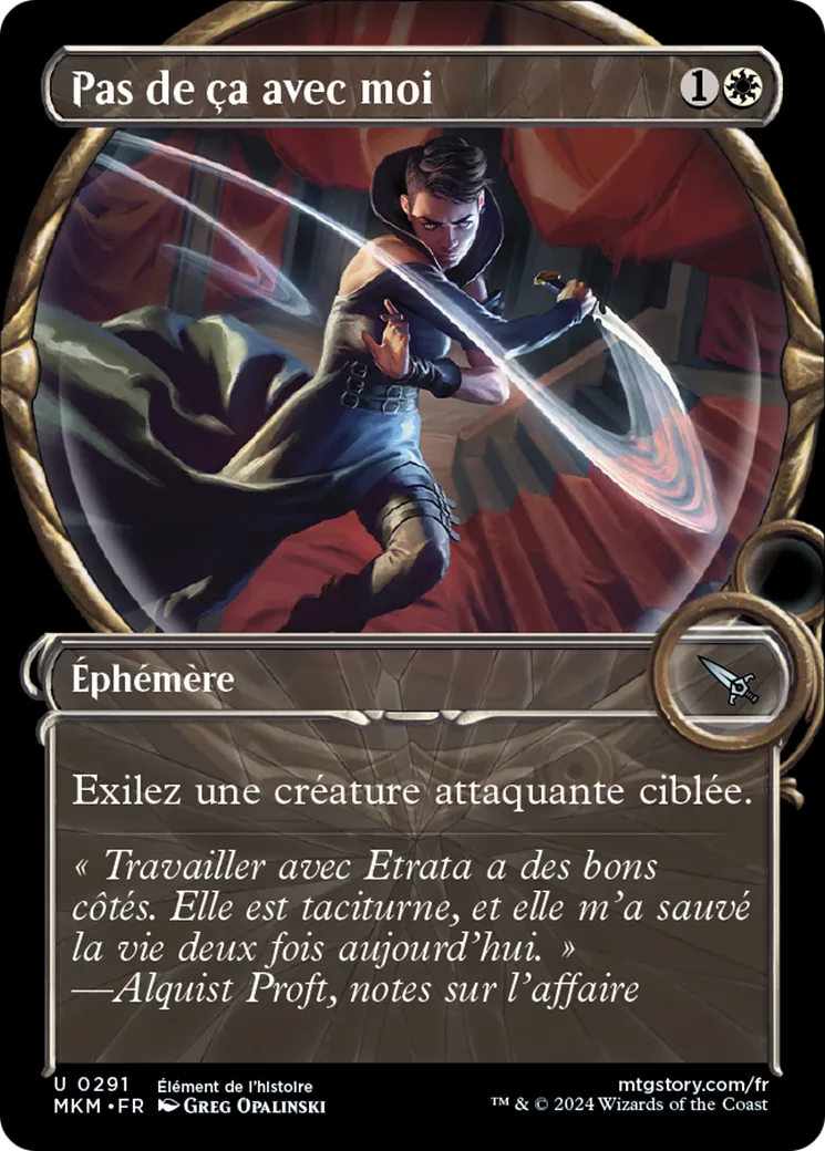 Pas de ça avec moi — Murders at Karlov Manor — Magic: The Gathering