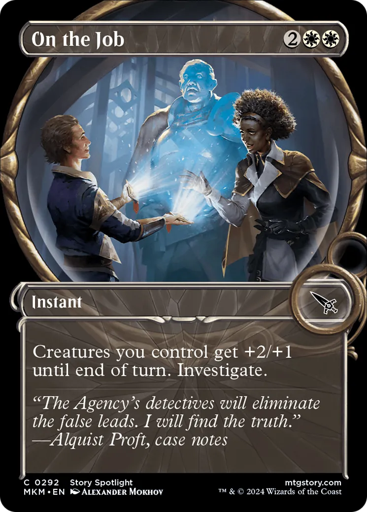 On the Job — Murders at Karlov Manor — Magic: The Gathering