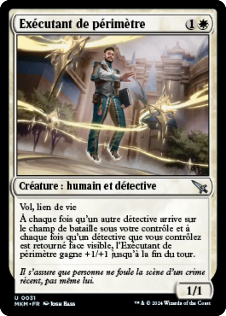 Exécutant de périmètre — Murders at Karlov Manor — Magic: The Gathering