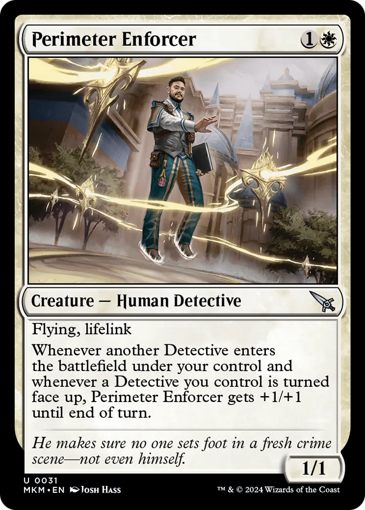 Exécutant de périmètre — Murders at Karlov Manor — Magic: The Gathering