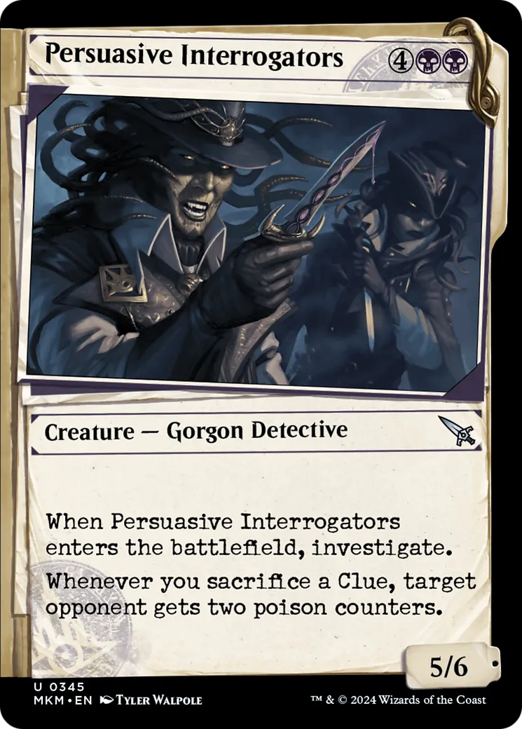 Persuasive Interrogators — Murders at Karlov Manor — Magic: The Gathering