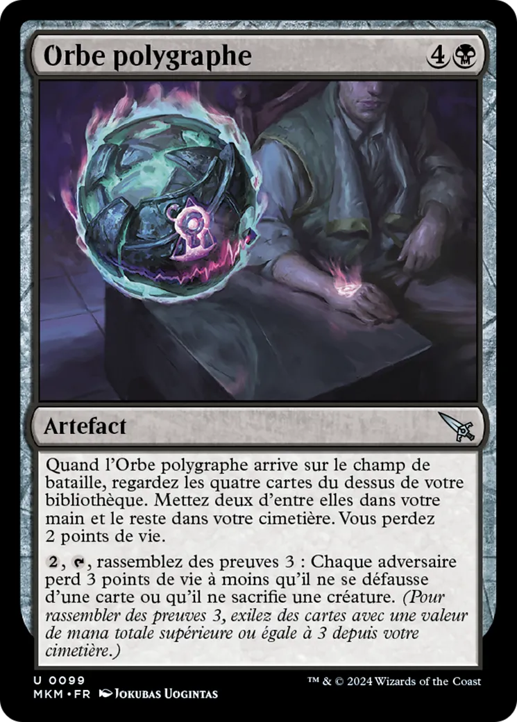 Orbe polygraphe — Murders at Karlov Manor — Magic: The Gathering