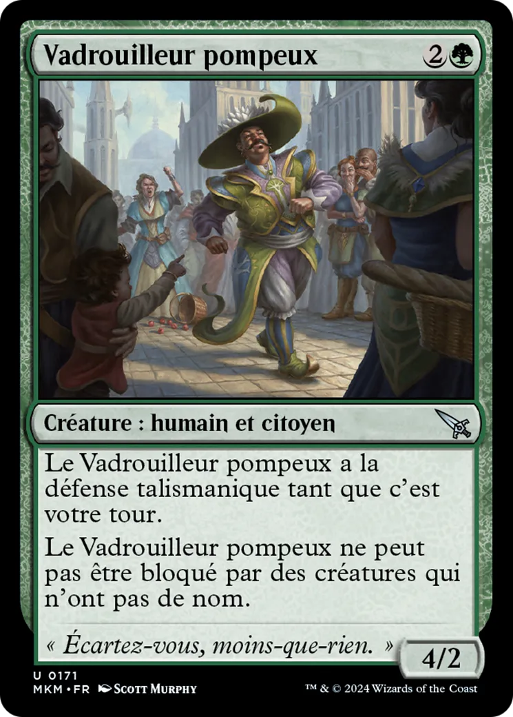 Vadrouilleur pompeux — Murders at Karlov Manor — Magic: The Gathering
